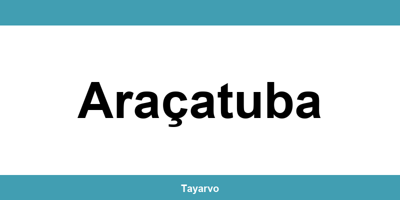 Telefone das lojas Havan em Araçatuba